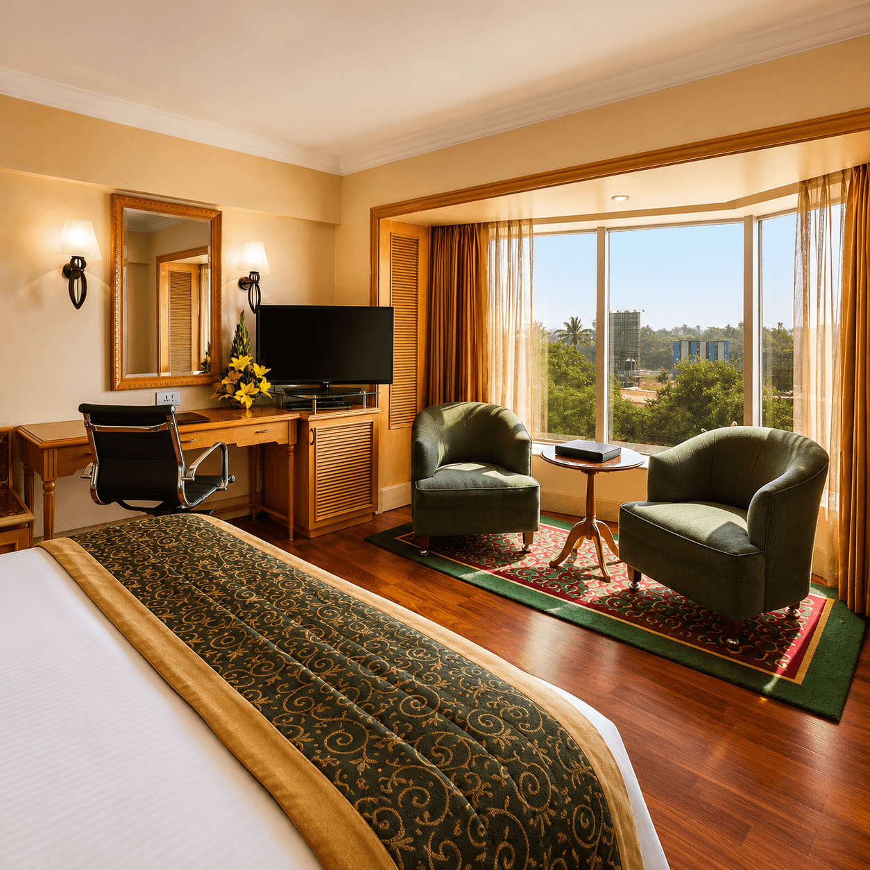 Deluxe Room at Ramada Plaza by Wyndham Palm Grove  Juhu